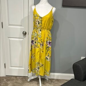 Floral Yellow Dress